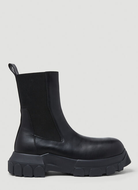 Dion Lee Beatle Bozo Tractor Boots Black dle0349002