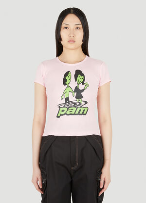 P.A.M Greenies Sisi T-Shirt Pink pam0248002