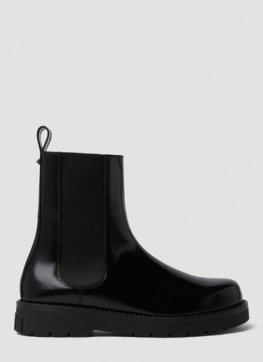 Valentino Beatle Camden Chelsea Boots Black val0149026