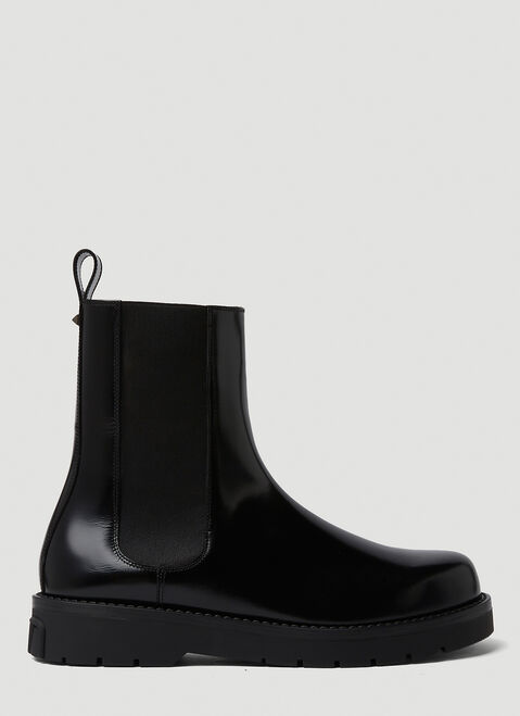 Valentino 비틀 캠든 첼시 부츠 블랙 val0149017