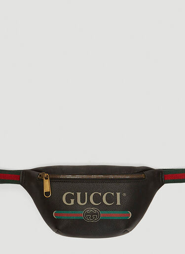 Gucci Gucci Print Small Belt Bag Black guc0135028
