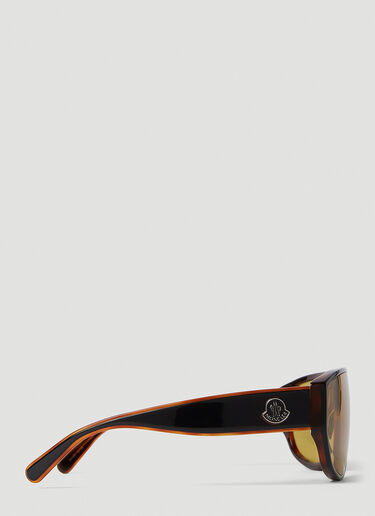 Tortoiseshell Aviator Sunglasses Moncler Tortoiseshell Aviator Sunglasses Brown mon0152058