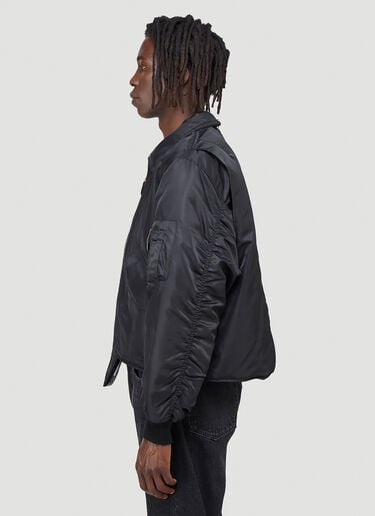 (Di)vision Split Bomber Jacket Black div0342014