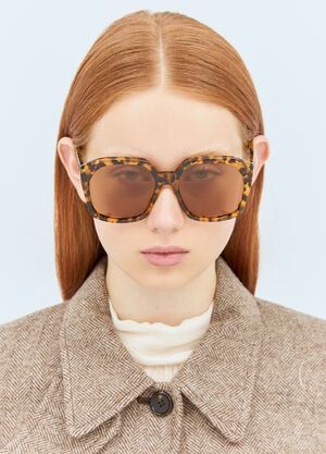 Chloé Tortoiseshell Sunglasses Brown cls0258006