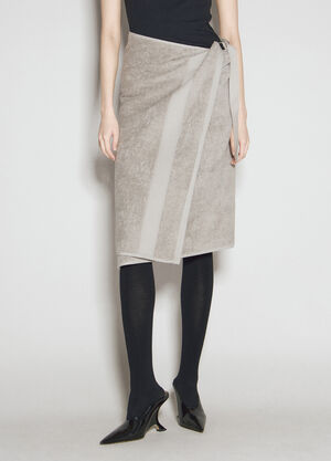 Balenciaga Towel Skirt Black bal0256004