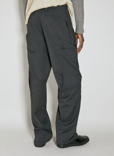 Kiko Kostadinov Megara Tailored Pants Grey kko0154001