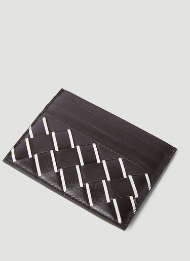 Bottega Veneta イントレチャートカードホルダー ブラック bov0155034