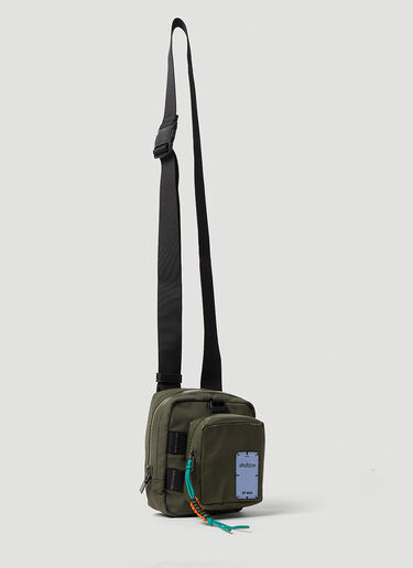 MCQ GR9 Grow Up Lanyard Pouch Mini Crossbody Bag Khaki mkq0147007