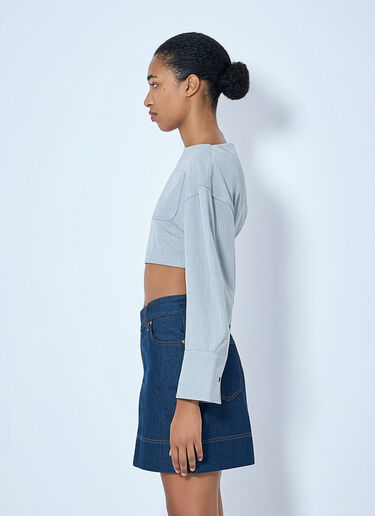 LN-CC® - Jacquemus: Le Haut Casaco Top - Grey Jacquemus Le Haut Casaco Top Grey jac0258070