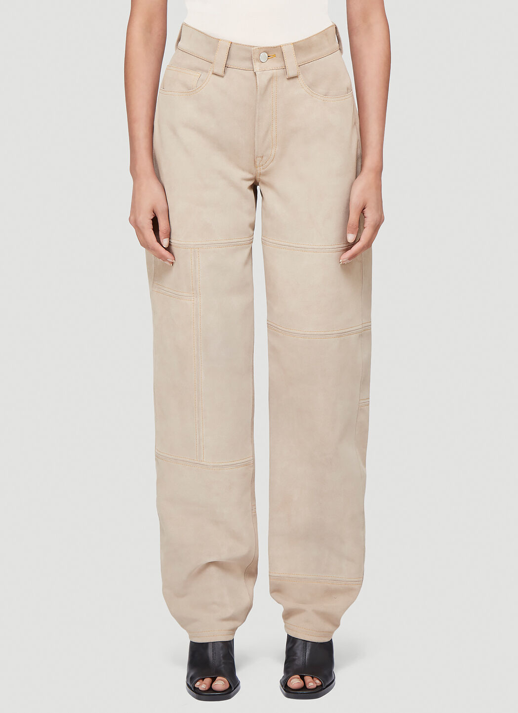 Classic leather pants on sale