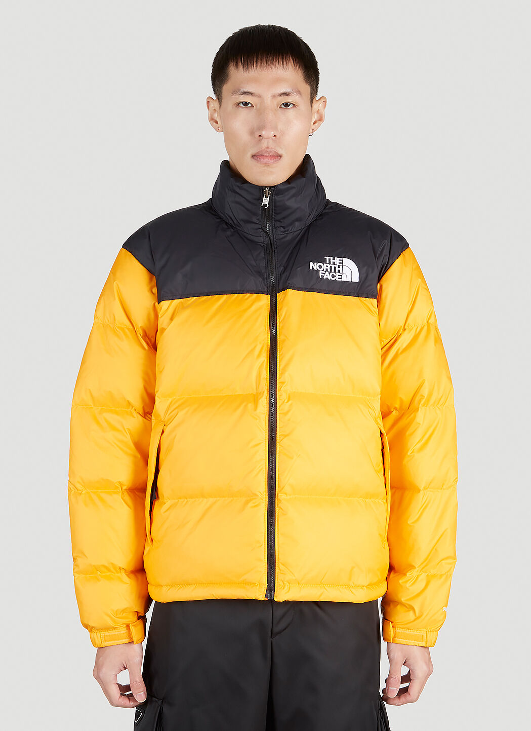 The north face 1996 top retro nuptse jacket zinnia orange