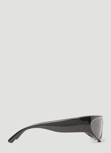 Balenciaga Swift Oval Sunglasses Black bcs0353003