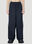 Prada Logo Embroidery Track Pants Orange pra0150006