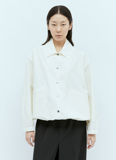 Jil Sander 블루종 셔츠 크림 jil0251012