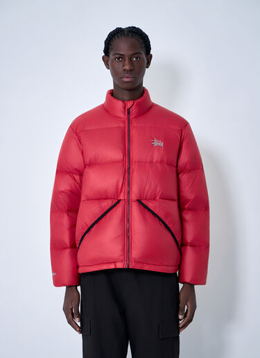 Micro Ripstop Down Jacket Stüssy Micro Ripstop Down Jacket Red sts0163002