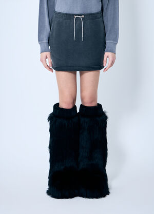 Jean Paul Gaultier Crystal Hotfix Tube Skirt Black jpg0260008