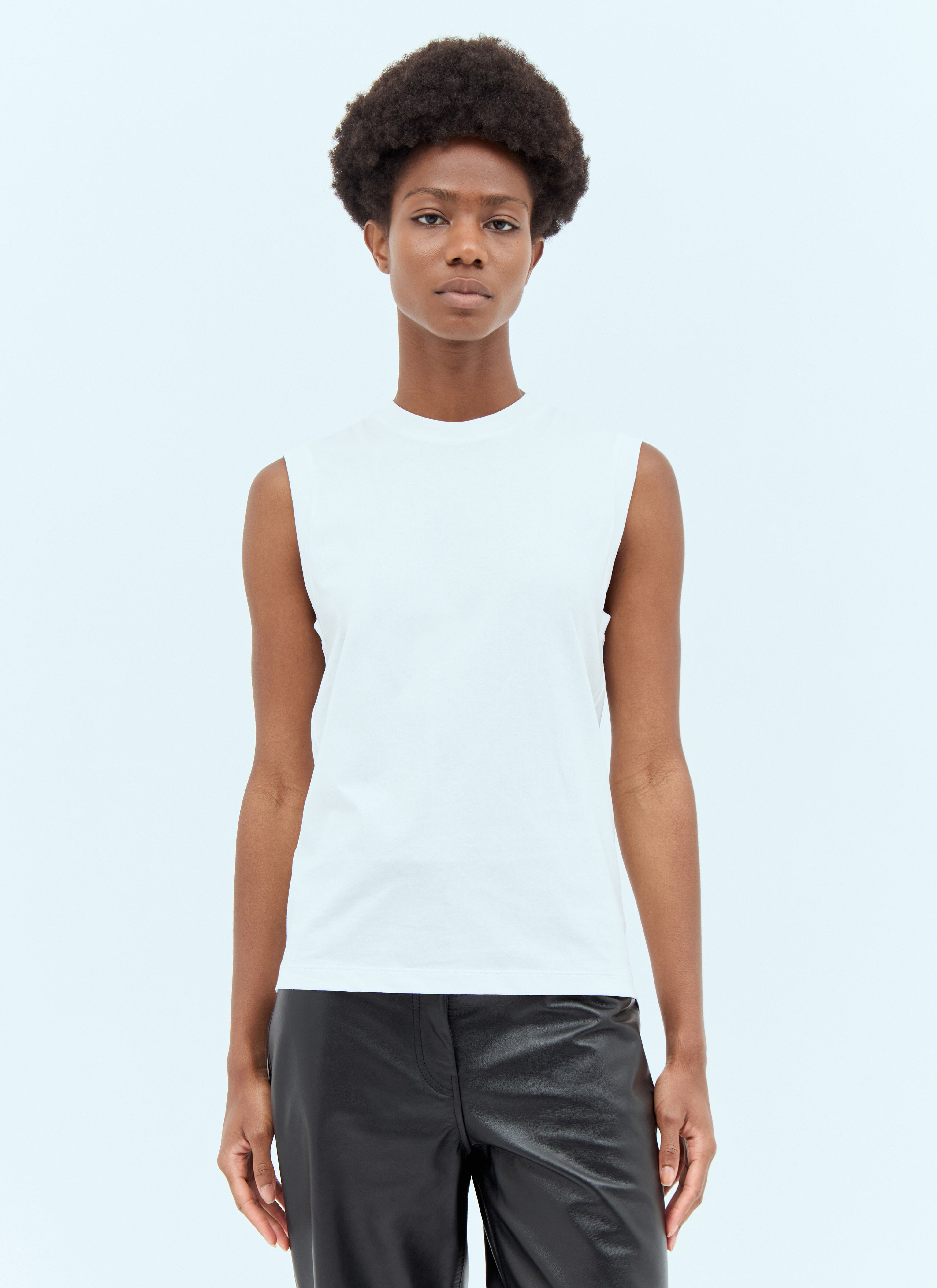 Gucci Relaxed Tank Top White guc0257007