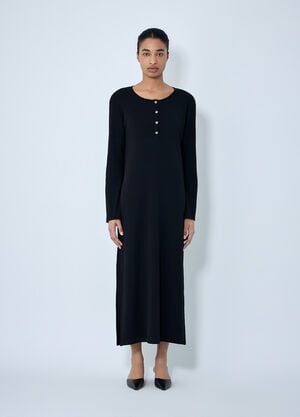 The Row Latoya Maxi Dress Black row0264053