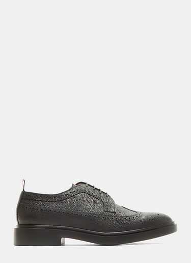 Thom Browne Longwing Leather Brogues Black thb0129021