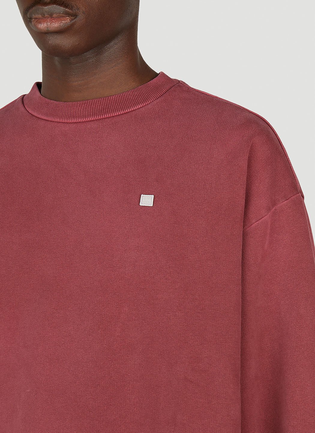 Acne studios red sweatshirt shop