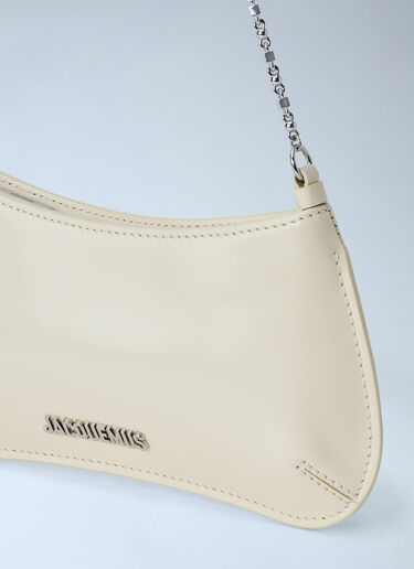 LN-CC® - Jacquemus: Le Petit Bisou Chaîne Shoulder Bag - Beige Jacquemus Le Petit Bisou Chaîne Shoulder Bag Beige jac0266063