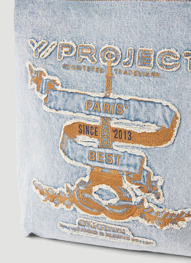 Paris Best Tote Bag Y/Project Paris Best Tote Bag Light Blue ypr0152036