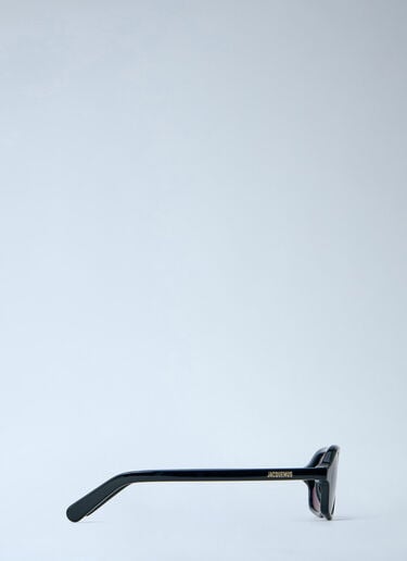 Becane Sunglasses Jacquemus Becane Sunglasses Black jac0364015