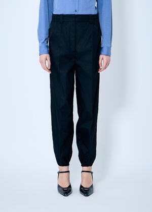 Prada Re-Nylon Track Pants Brown pra0260066