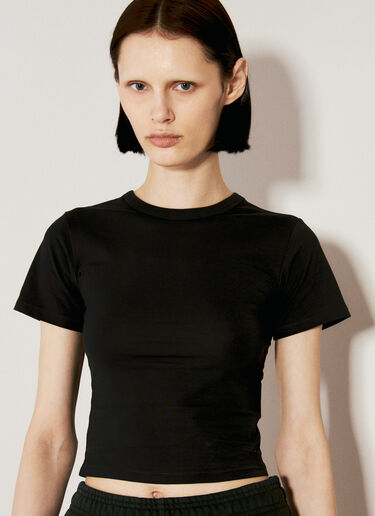 Entire Studios 紧身 T 恤 黑色 ent0255012