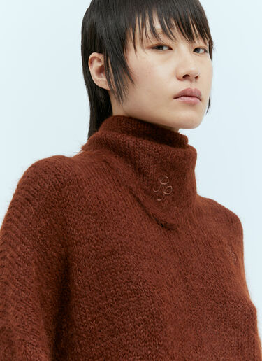 Rejina Pyo 트라이앵글 스카프 브라운 rej0254010