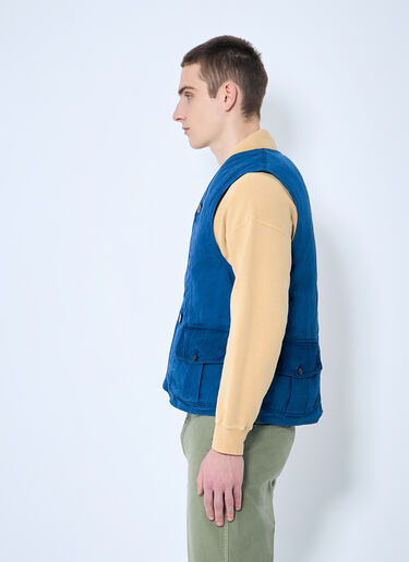 Visvim Gusto Down Vest Blue vis0158031