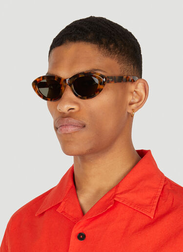 RETROSUPERFUTURE Cocca Spotted Havana Sunglasses Brown rts0350014