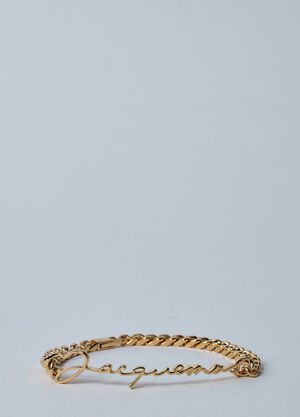 Jacquemus La Gourmette Bracelet Gold jas0256010