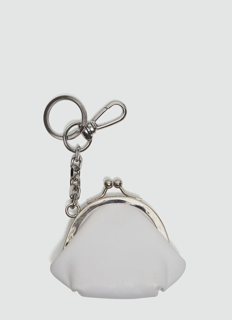 Jacquemus Coin Purse Bag Charm Brown jac0254090