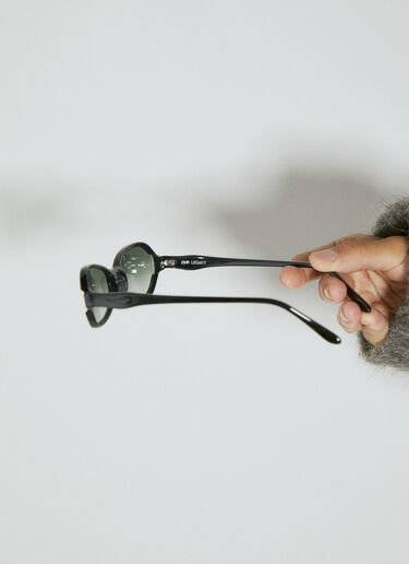 Drain Sunglasses Our Legacy Drain Sunglasses Black ous0354003