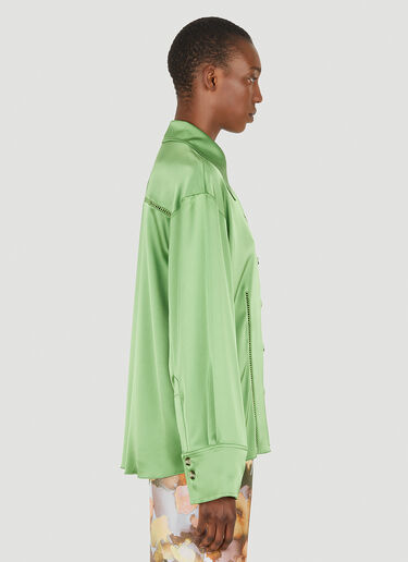 Nanushka Caio Shirt  Green nan0248008