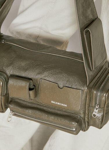 Superbusy Small Sling Shoulder Bag Balenciaga Superbusy Small Sling Shoulder Bag Khaki bal0154050