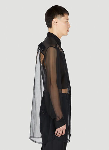 Rick Owens Jumbo Fogpocket Shirt Black ric0151005