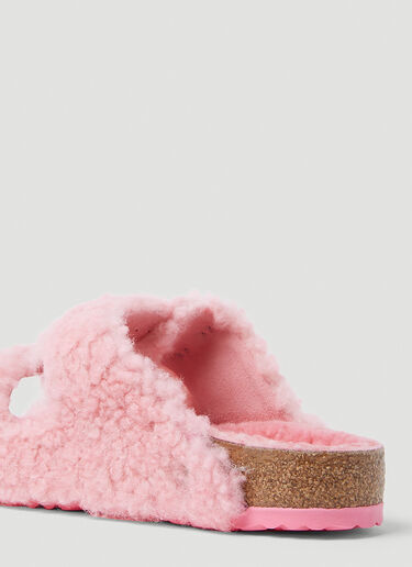 Birkenstock Arizona Big Buckle Shearling Sandals Pink brk0252016