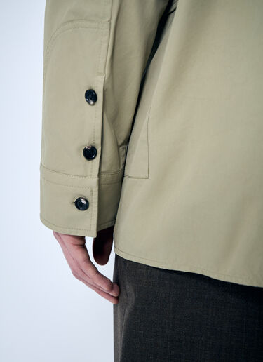 Bottega Veneta 가벼운 면 트윌 오버셔츠  베이지 bov0159007