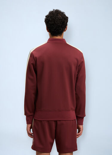 Logo Motif Track Jacket Palm Angels Logo Motif Track Jacket Bordeaux pma0160022