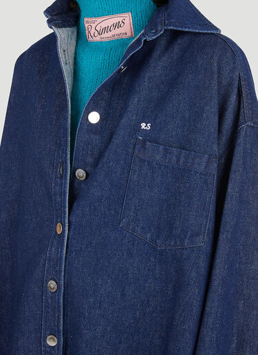 Raf Simons Big Fit Denim Shirt Blue raf0246009