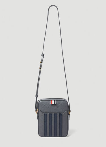Thom Browne Vertical Camera Crossbody Bag Grey thb0152018