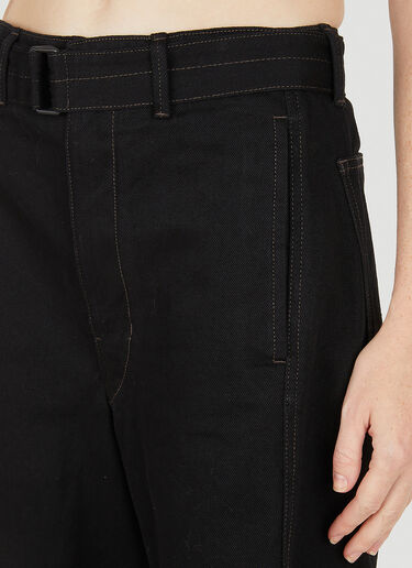 Lemaire Twisted Belt Pants Black lem0250010