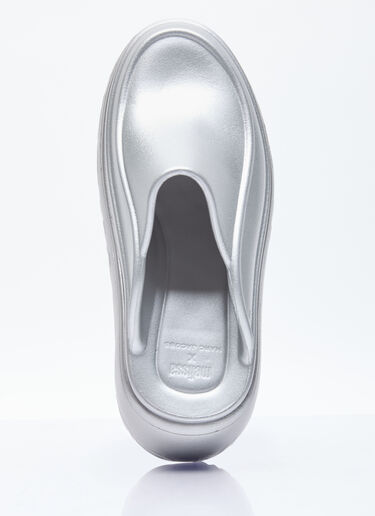 Melissa x Marc Jacobs 厚底屐鞋 银色 mxm0254004