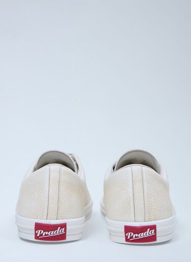 Prada Leather Sneakers White pra0162015