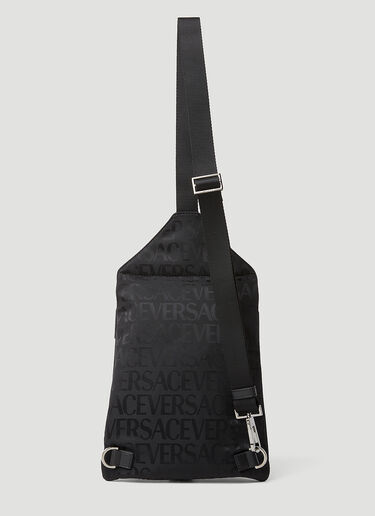 Versace ワンショルダー クロスボディバッグ ブラック ver0153046