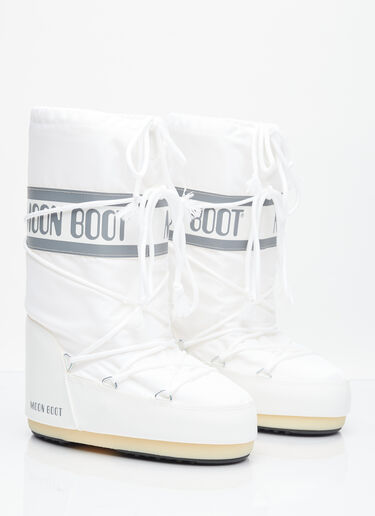 Moon Boot 아이콘 스노우 부츠 화이트 mnb0350002