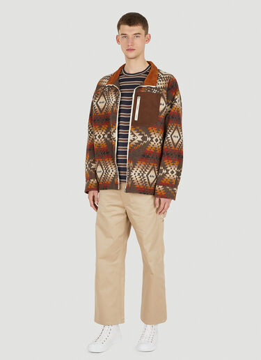 Junya Watanabe Navajo Jacket Brown jwn0150010