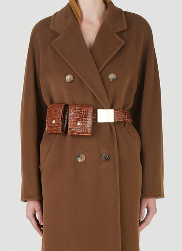 Max Mara [오리오네] 벨트 백 브라운 max0245020